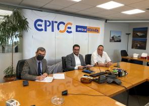 ΕΡΓΟΣΕ: Υπεγράφη η σύμβαση για σύστημα ηλεκτροκίνησης στη νέα διπλή γραμμή Κιάτο-Ροδοδάφνη