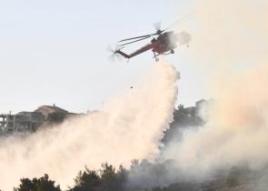 Φωτιά τώρα στην Κρανιά Σκύδρας - Κινητοποιήθηκαν επίγειες και εναέριες δυνάμεις
