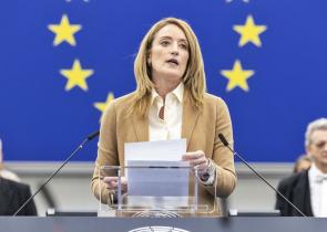 Επανεξελέγη πρόεδρος του Ευρωπαϊκού Κοινοβουλίου η Ρομπέρτα Μέτσολα