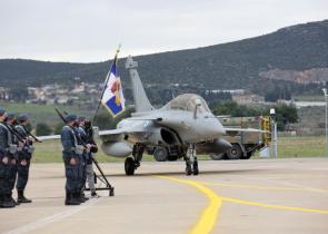 Τανάγρα: Έφτασε και το 12ο Rafale στην αεροπορική βάση