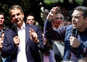 H μάχη Μητσοτάκη-Τσίπρα στις πλατείες και η άμεση επικοινωνία με τους πολίτες