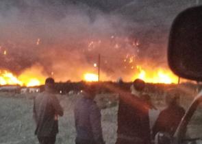 Κρήτη: Μεγάλη φωτιά στο Σφηνάρι Κισσάμου (Video&Photos)