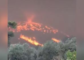 Φωτιά στη Ρόδο: Οι ακραίες συνθήκες δημιούργησαν πυροστρόβιλο!