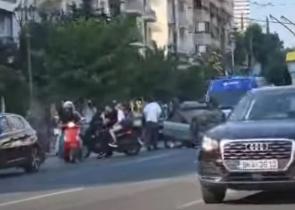 Τροχαίο στη Βασιλίσσης Σοφίας: Τούμπαρε αυτοκίνητο