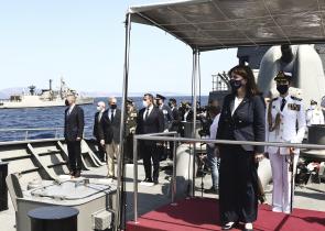 Sakellaropoulou: We are proud of the high level of readiness of the Armed Forces