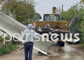 Ηλεία: Ζημιές από ανεμοστρόβιλο στο Κατάκολο (Video&Photos)