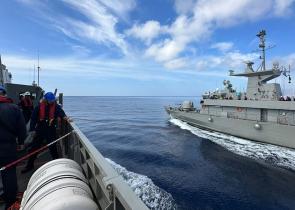 Φρεγάτες, υποβρύχια και αεροσκάφη στην επιχειρησιακή εκπαίδευση του Πολεμικού Ναυτικού στο Μυρτώο Πέλαγος