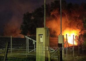 Χανιά: Φωτιά δίπλα σε γυμναστήριο όπου έκαναν προπόνηση παιδιά