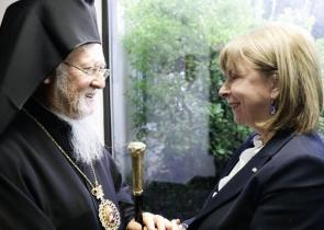 President Sakellaropoulou meets with Ecumenical Patriarch Bartholomew