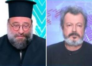 Αρχιμανδρίτης με συμπεριφορά τραμπούκου σε τηλεοπτικό πάνελ (βίντεο)