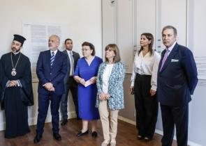 Η Κατερίνα Σακελλαροπούλου εγκαινίασε την Οικία Καβάφη στην Αλεξάνδρεια (Φωτογραφίες)