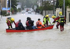 «Κατακλυσμός» σε Βέλγιο, Γαλλία και Γερμανία - Προβλήματα στο οδικό δίκτυο και σε κατοικίες