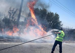 Ποινική δίωξη στον 33χρονο Τούρκο που συνελήφθη για την πρόκληση της φωτιάς στην περιφερειακή Αιγάλεω