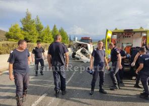 Κλειστή η εθνική οδός Αθηνών – Λαμίας λόγω σοβαρού τροχαίου στο ύψος του Κάστρου