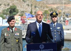 Δένδιας: Το Καστελλόριζο κομβικό σημείο για την ΑΟΖ και την υφαλοκρηπίδα της πατρίδας μας