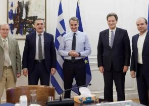 Μητσοτάκης: Σύσκεψη στο Μαξίμου για τη στελέχωση του Οργανισμού Υδάτων Θεσσαλίας