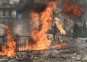 Δημογλίδου για επεισόδια στο Σύνταγμα: Ήθελαν νεκρό διαδηλωτή ή αστυνομικό