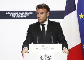Μακρόν: Γαλλία και Βρετανία θα στείλουν στρατιωτική αντιπροσωπεία στην Ουκρανία